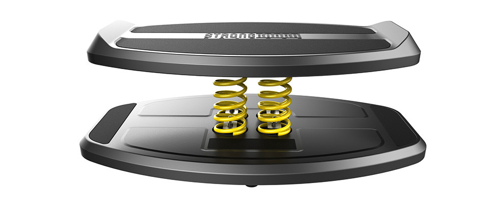 StrongBoard Balance Board yellow springs