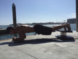 StrongBoard Balance Board Reverse Plank to Forearm