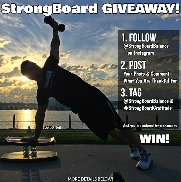 StrongBoard Balance Board November Contest
