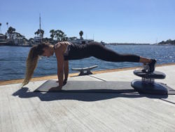 StrongBoard Balance Board Plank Hip Dip