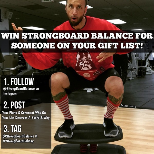 StrongBoard Balance Board December Contest