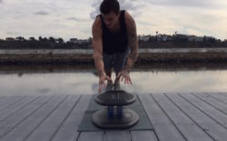 StrongBoard Balance Board Explosive Crossover Push-Up