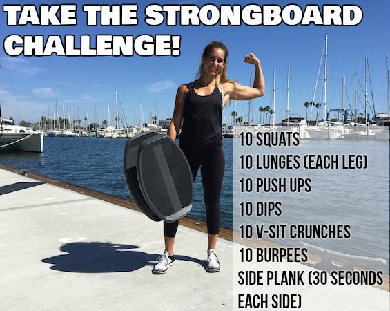 Best Balance Board StrongBoard Challenge