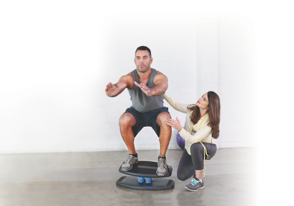 StrongBoard Balance Board Physical Therapy The Squat