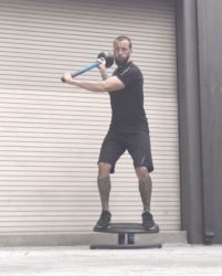 StrongBoard Balance Board Core Hammer Rotations