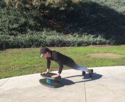 StrongBoard Balance Board Burpee Twisters