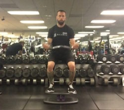 StrongBoard Balance Board Strengthen Abdominals, Back & Biceps