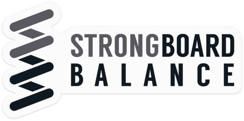 StrongBoard Balance Board Sticker