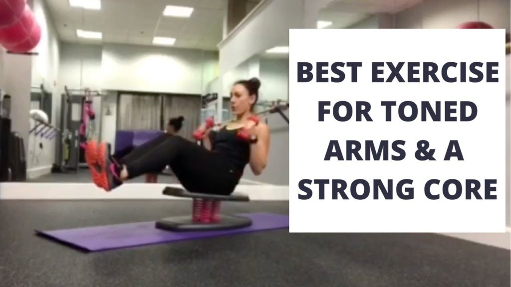 Torch Belly Fat and Sculpt Arms in One Move | V-Sit with Dumbbell Curls