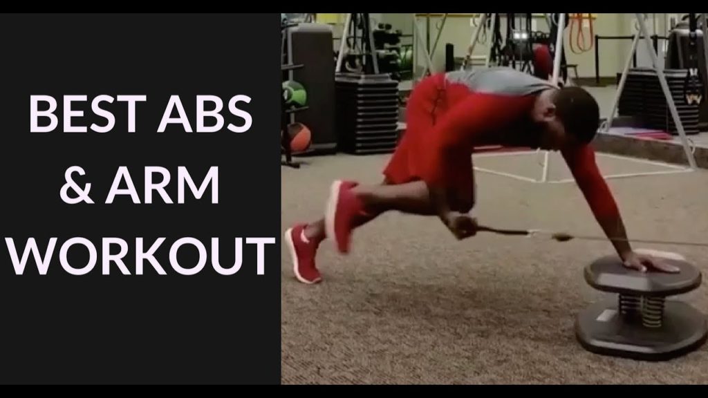 Build Upper Body Strength While Burning Fat Fast | Plank Cable Row with Knee Kick