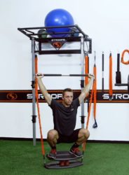 Legs and Shoulder Burnout Combo Move Crossfitters on StrongBoard Balance Board