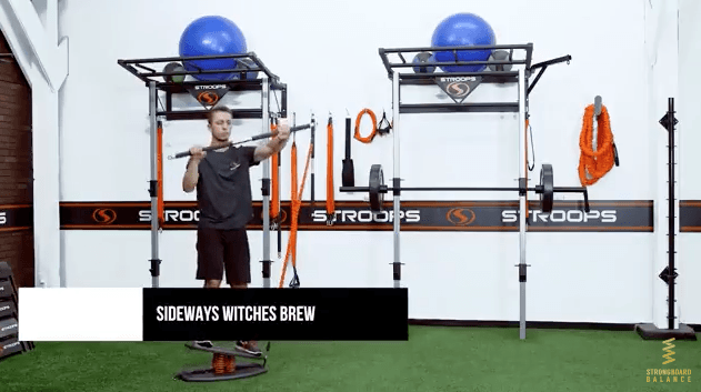 Sideways Witches Brew Using StrongStrap By Stroops For StrongBoard