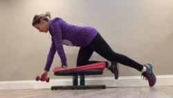 Effective Back Stabilizing Move While Strengthening Core and Shoulders Dizzy Bird Dogs on StrongBoard Balance Board