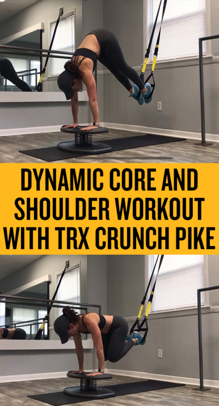 Dynamic Core and Shoulder Workout with TRX Crunch Pike