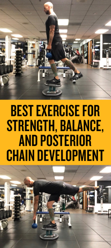 Single Leg Deadlift - Best exercise for strength, balance, and posterior chain development