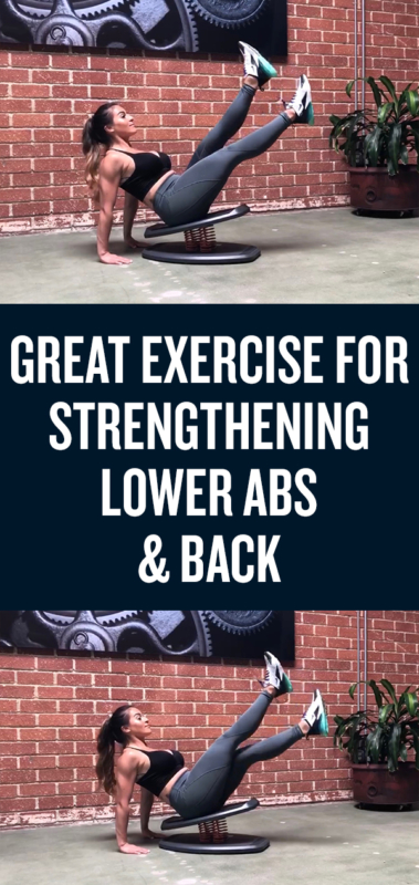 Great Exercise for Strengthening Lower Abs and Back - V-Sit Scissors