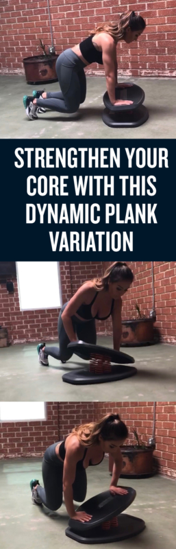 Strengthen Your Core With This Dynamic Plank Variation - Hover Plank Teeters